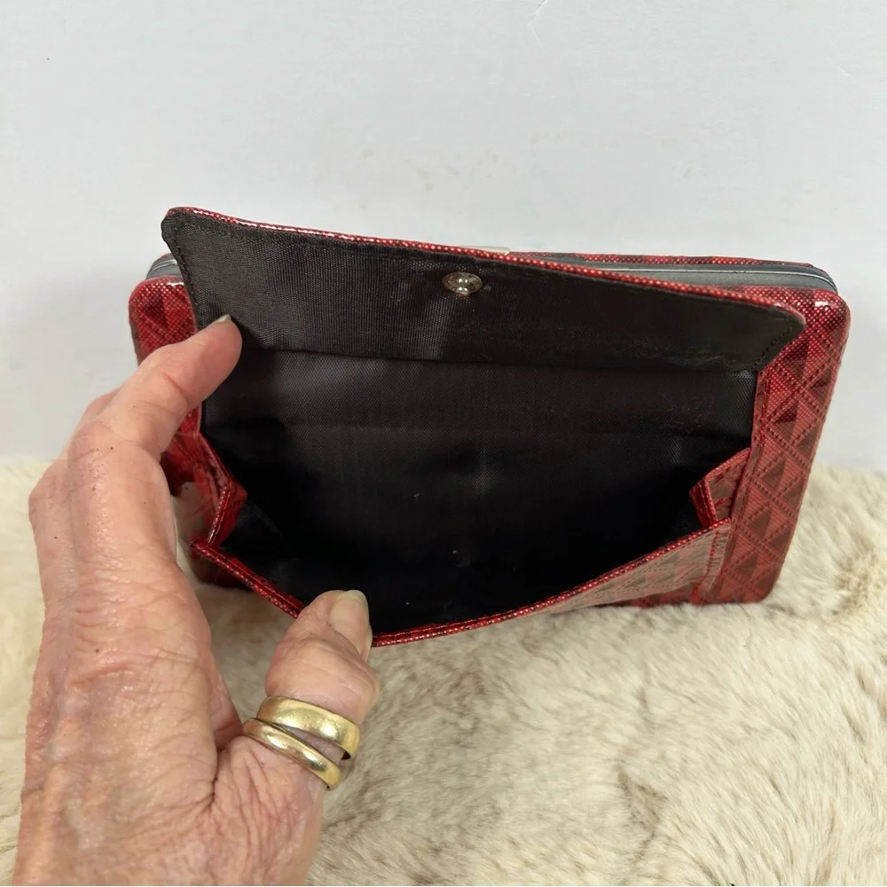 Source Unknown Red‎ Glossy Hardbody Wallet